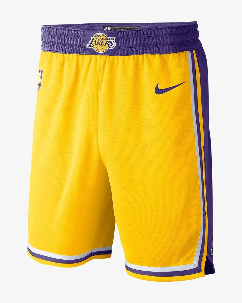 NBA Lakers Yellow-Purple Shorts ICON EDITION 2020/21