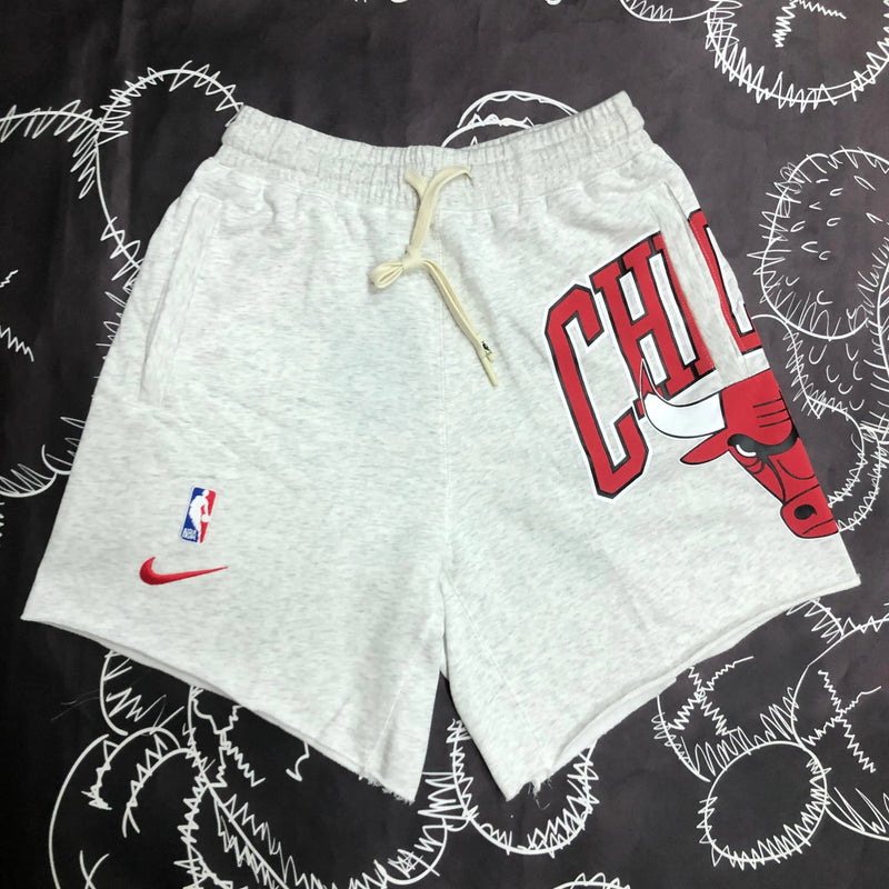 NBA Grey Chicago Bulls Shorts