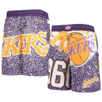 NBA Los Angeles Lakers Mitchell & Ness Youth Hardwood Shorts
