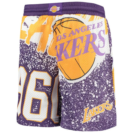NBA Los Angeles Lakers Mitchell & Ness Youth Hardwood Shorts