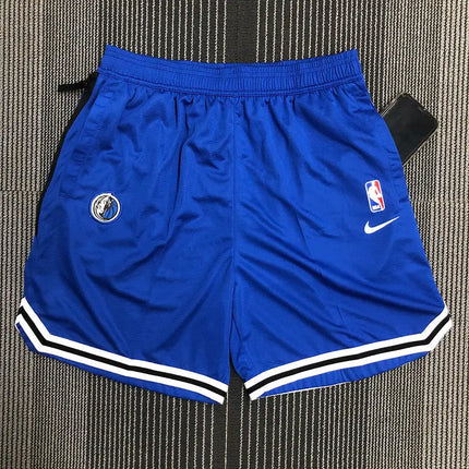 NBA Mavericks Dallas Blue and Black Shorts 2021/22
