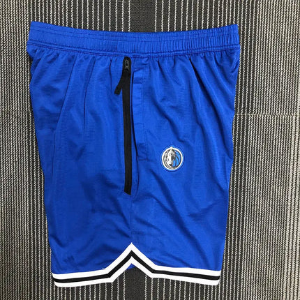 NBA Mavericks Dallas Blue and Black Shorts 2021/22