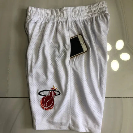 NBA Miami Heat White Shorts 2021/22