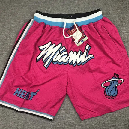 NBA Miami Heat Retro Shorts