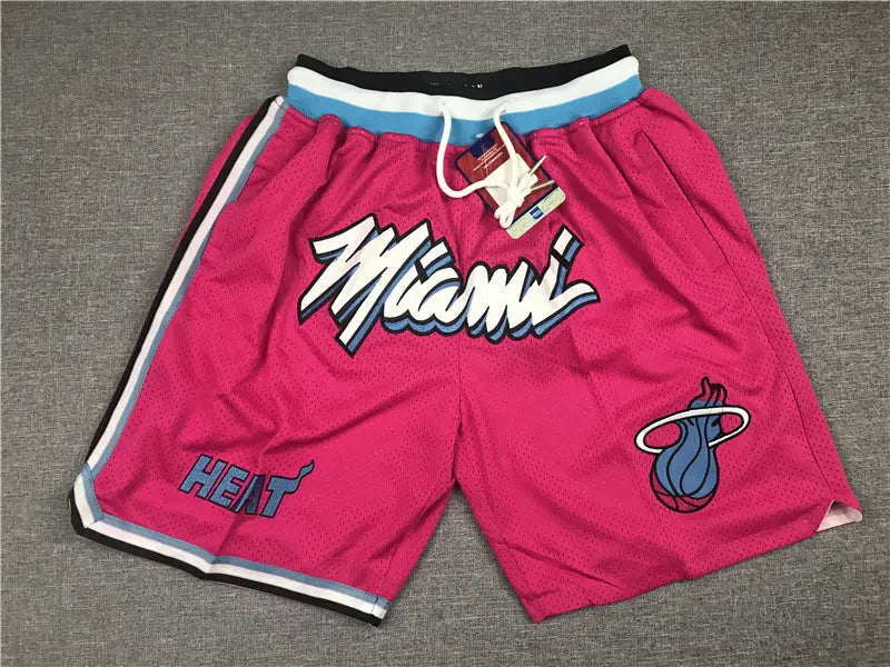 NBA Miami Heat Retro Shorts