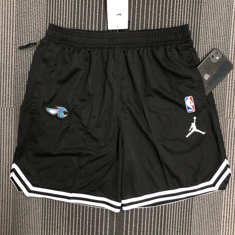 NBA Black Shorts Charlotte Hornets