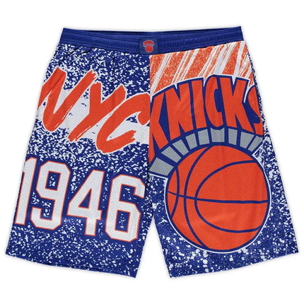 NBA New York Knicks Mitchell & Ness Big & Tall Hardwood Shorts