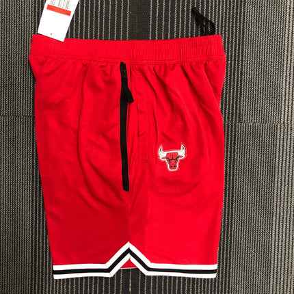 NBA Red Chicago Bulls Shorts