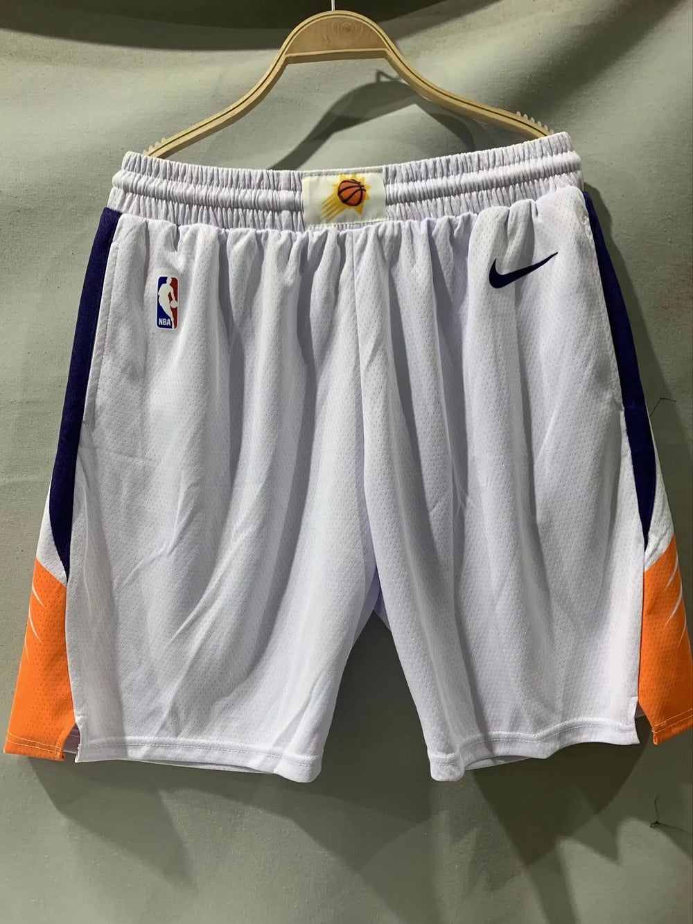 NBA Suns White Shorts 2021/22