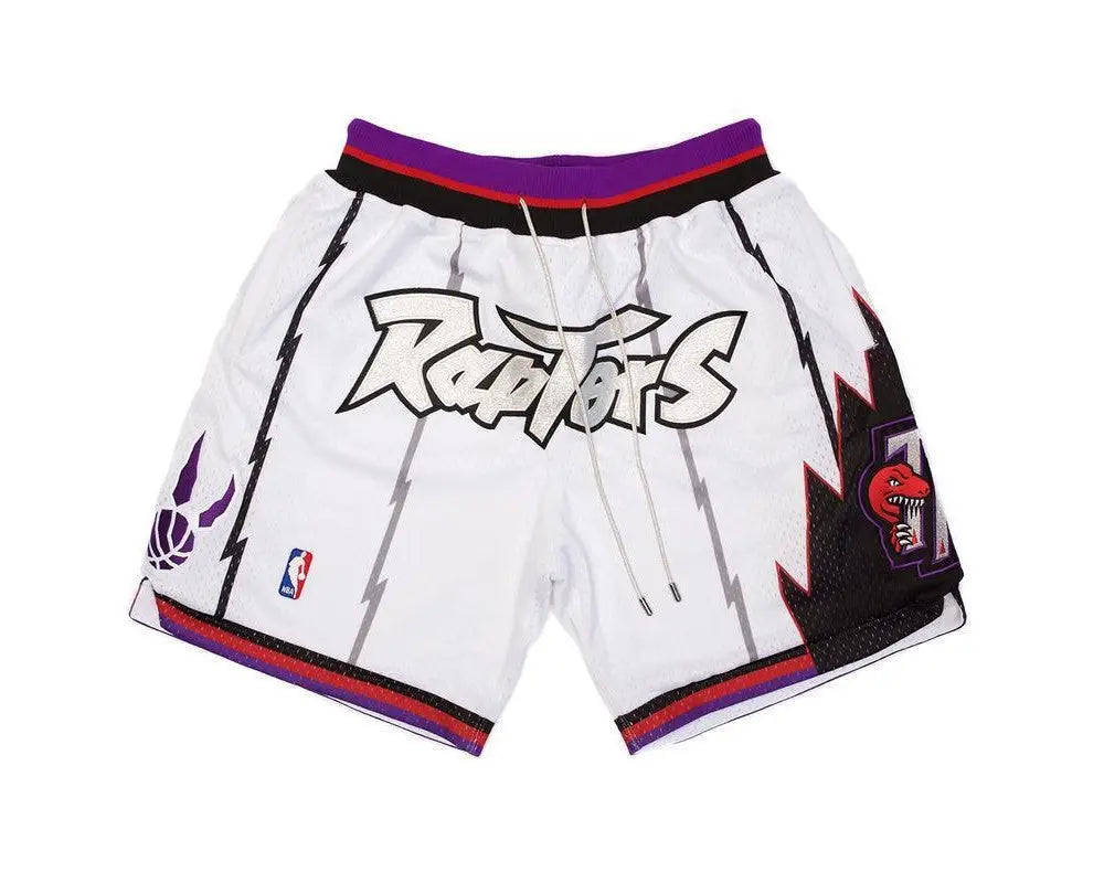 NBA Toronto Raptors White Shorts 2021/22
