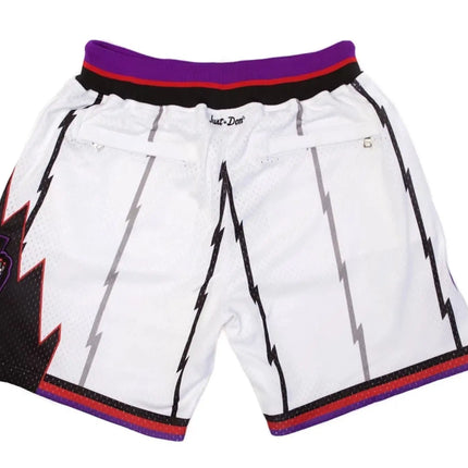 NBA Toronto Raptors White Shorts 2021/22