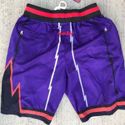 NBA Toronto Raptors Purple Shorts 2021/22