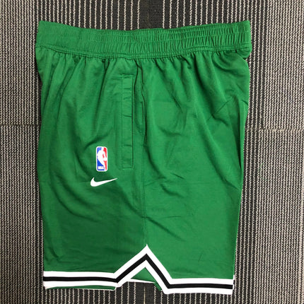 Green NBA Boston Celtics Shorts