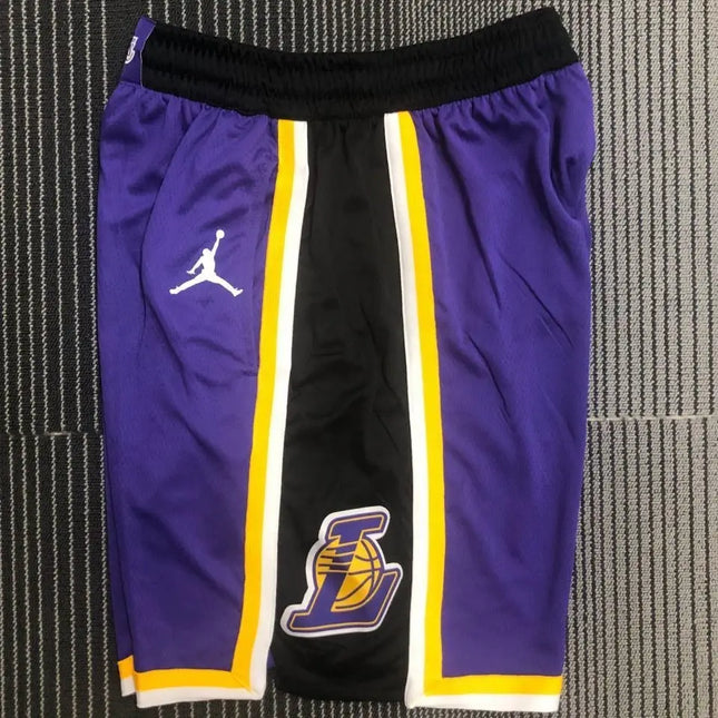 Pantaloncini NBA Viola-Neri Lakers 2021/22_maglia_calcio_prezzo_basso_ L’OutfitdelCalcio.