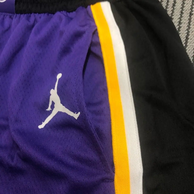 Pantaloncini NBA Viola-Neri Lakers 2021/22_maglia_calcio_prezzo_basso_ L’OutfitdelCalcio.