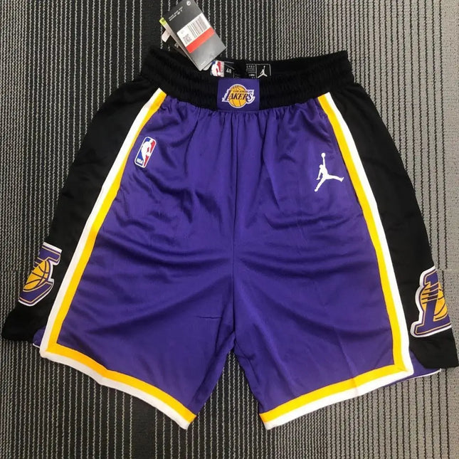 Pantaloncini NBA Viola-Neri Lakers 2021/22_maglia_calcio_prezzo_basso_ L’OutfitdelCalcio.