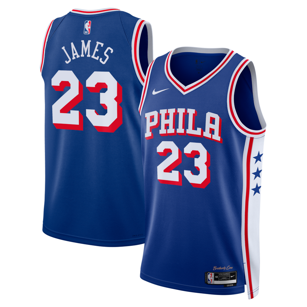 CANOTTA PHILADELPHIA 76ERS CUSTOM LEBRON JAMES