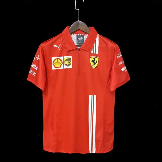 Ferrari Red FORMULA 1 Polo Shirt 2021/22