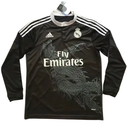 REAL MADRID 2014/15 THIRD RETRO LONG-SLEEVED JERSEY