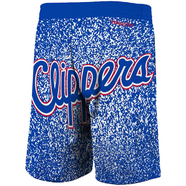 Pantaloncini NBA LA Clippers Mitchell & Ness Hardwood Classics Jumbotron Sublimated
